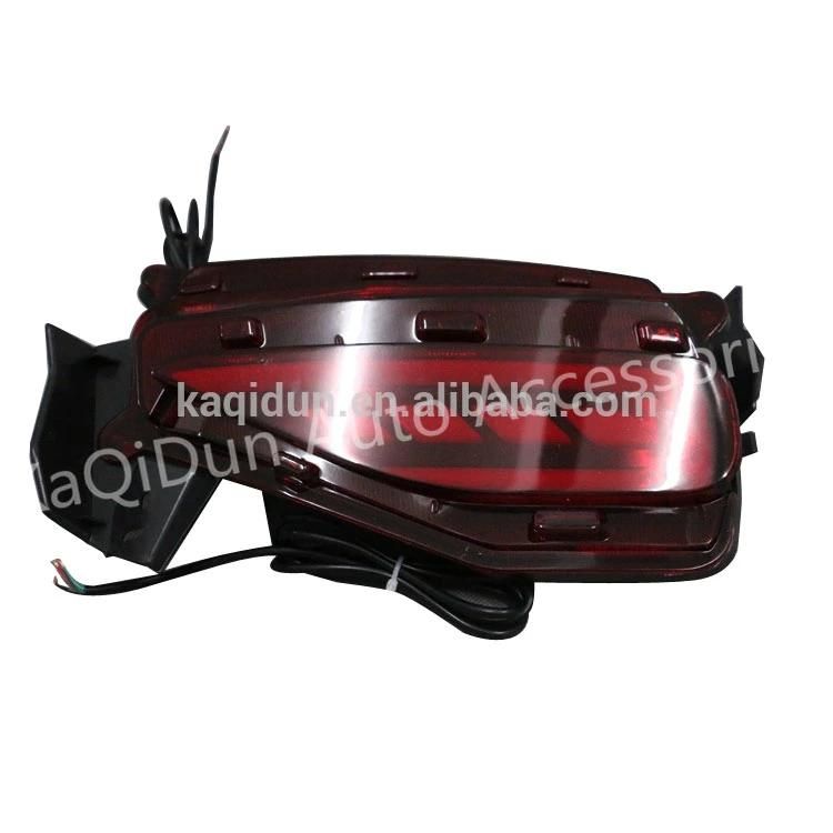 ABS Red LED Rear Fog Light Cover for Toyota Fortuner