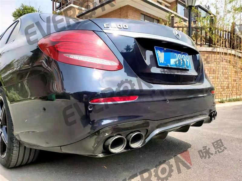 E53 Amg Rear Bumper Diffuser for Mercedes-Benz W213 E Class 2016-2020