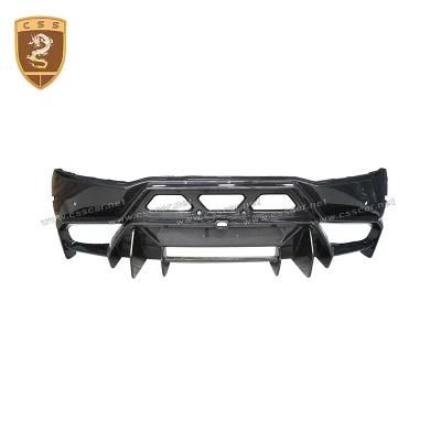 Upgrade to Carbon Fiber Vors Style Rear Bumper Chin Lip for Lamborghini Huracan Lp580