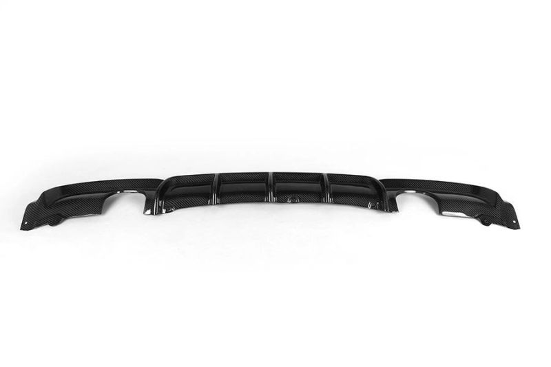 P Style Carbon Fiber F30 Rear Diffuser Lower Lip for BMW F30 325I 328I M Sport Bumper 12-17