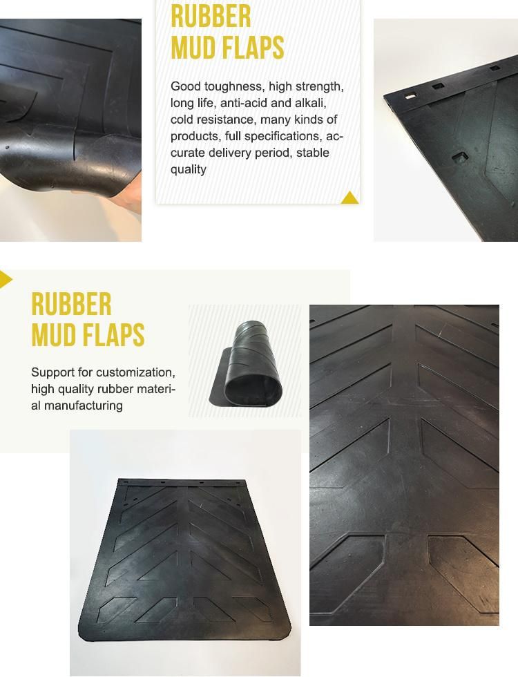 Custom Rubber and PVC Mudflaps Splash Fender for Truck