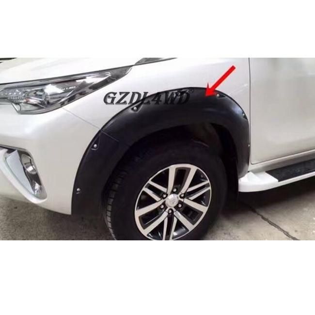 4WD ABS Plastic Fortuner 2016 Car Auto Fender Flare