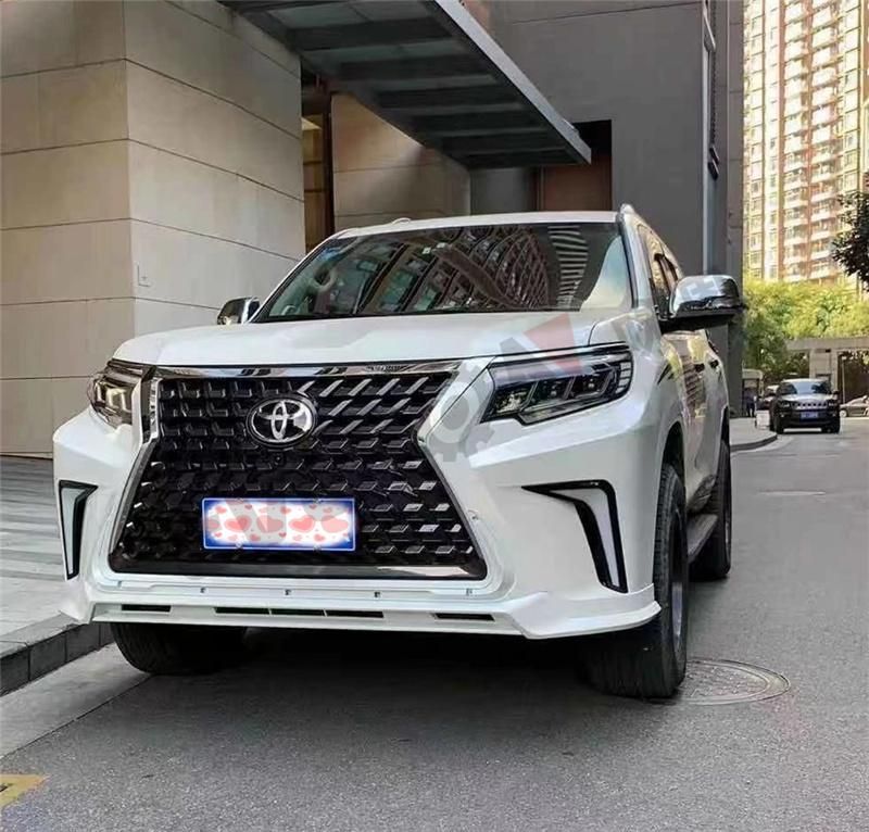 Gx460 Design Car Body Kits Front Bumper with Headlights for Toyota Prado Fj150 2018