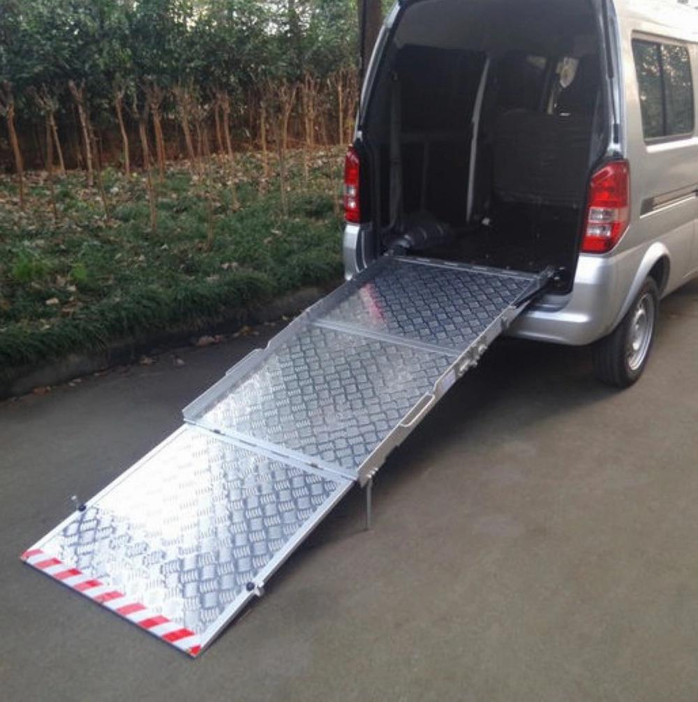 Esay Operated Manual Folding Wheelchair Ramp Loading 350kg