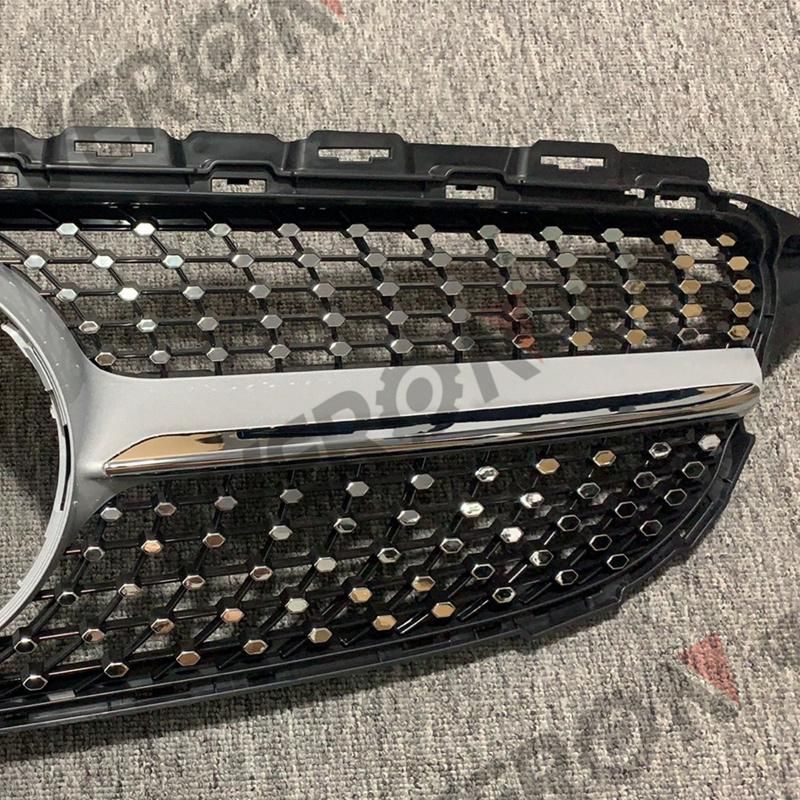 Diamond Front Radiator Grille for Mercedes Benz C Class W205 2015