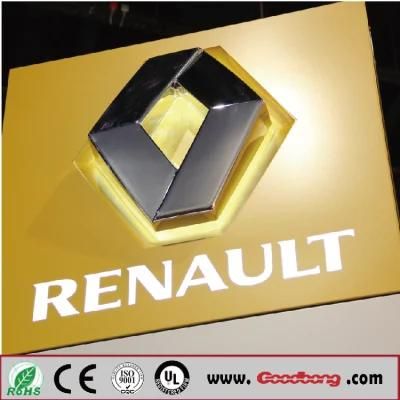 Customized 3D Plastic Chrome Auto Logo Sign