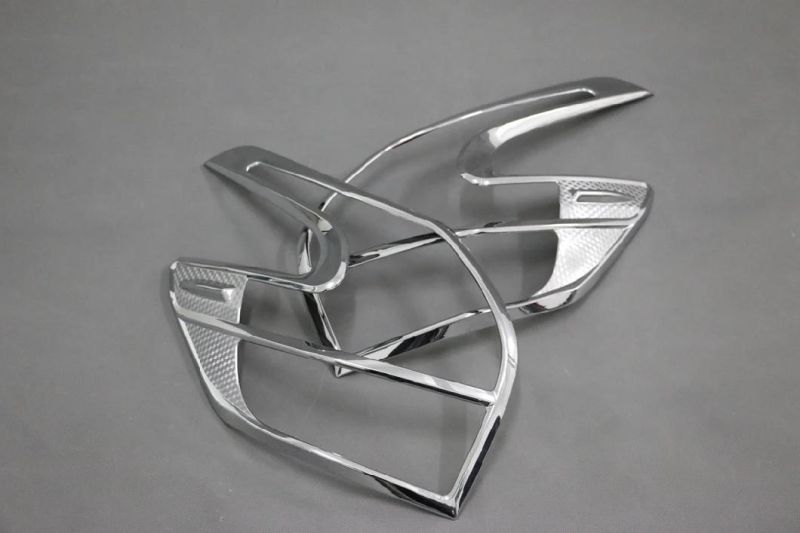 Car Accessories Chrome Tail Lamp Cover for Toyota Yaris 2014
