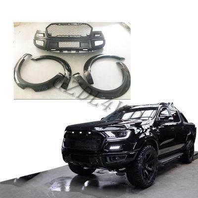 for Ranger T7 Wildtrak Body Kits Front Bumper Kit Convert to Raptor Type