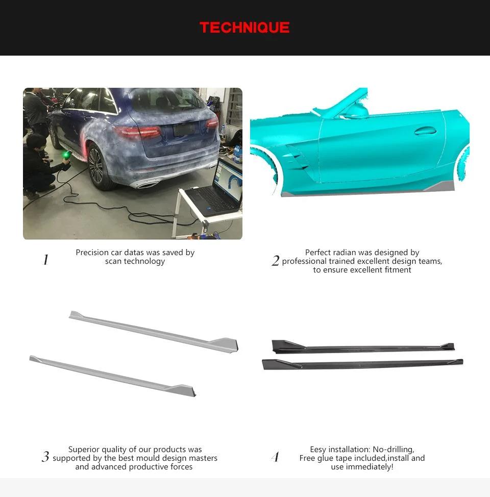 Carbon Fiber Side Skirts Extension for BMW Z4 G29 M40I Convertible 2-Door 2019-2020