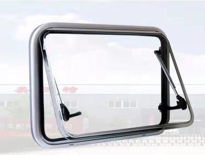 Silver Gray Color Commercial Vehicles RV Aluminium Trim Window