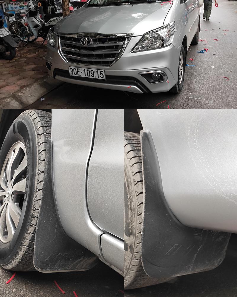 Auto Mud Flaps for Toyota Innova Car Fenders Mud Guard Splash Guards