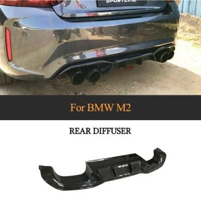 Carbon Fiber Rear Bumper Diffuser Spoiler for BMW 2 Series F87 M2