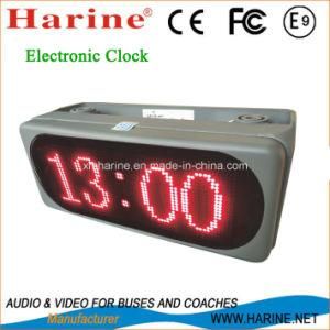 24V Car Digital LED Electronic Time Clock