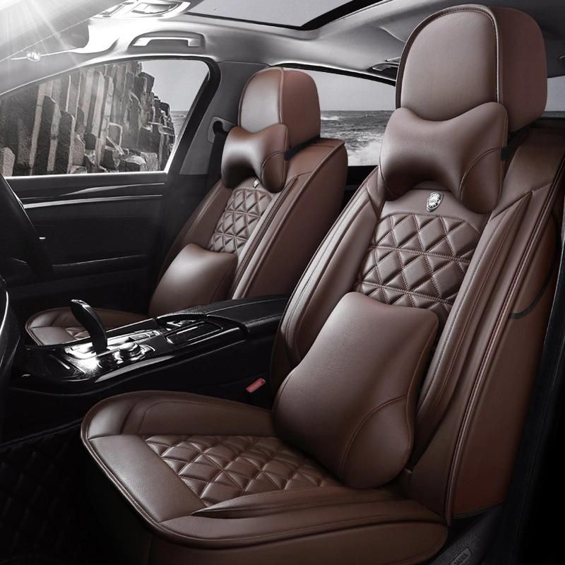 Interior Accessories Luxury Leather Universal Car Seat Cover