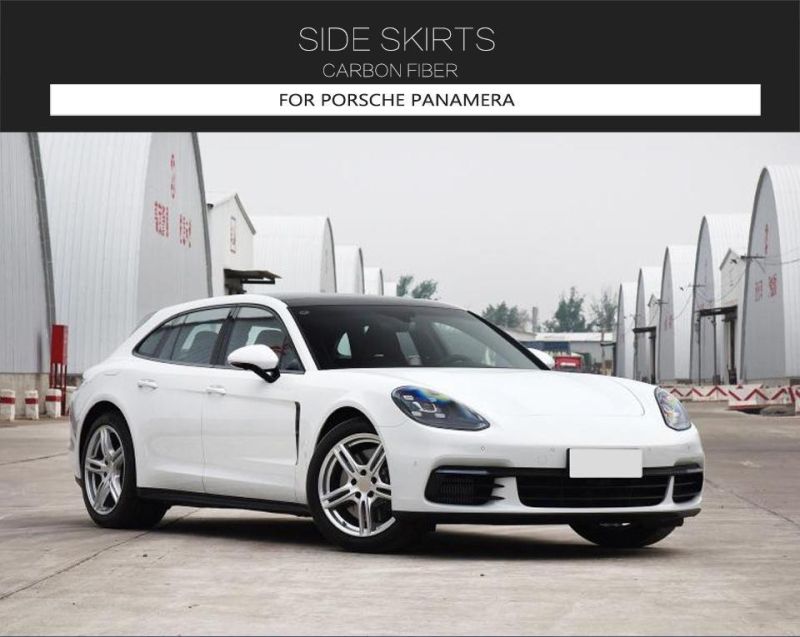 Carbon Fiber Side Skirts for Porsche Panamera 2017-2019