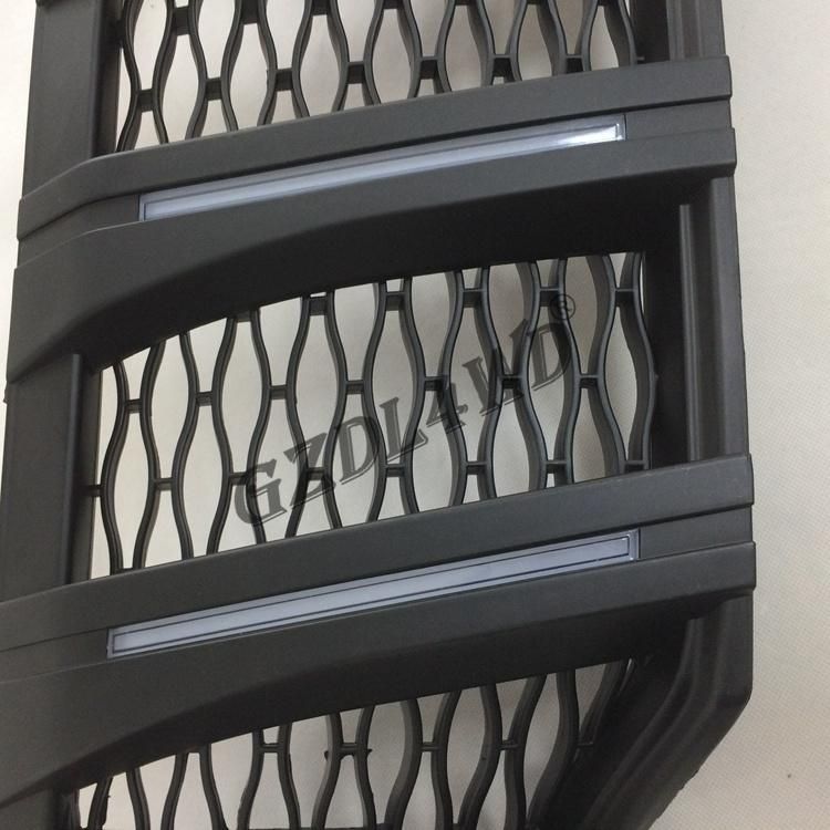 LED Light Front Grill ABS Plastic for Nissan Navara Np300