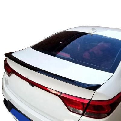 Rear Spoiler Made of ABS Material Are Easy to Install with 3m Tape for 2017 KIA K2 Car