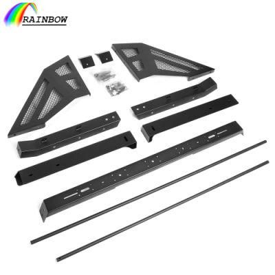 Customized Auto Body Kits Aluminum Stainless Alloy Steel Heavy Duty off-Road Parts 4X4 Pickup Jeep Anti Sport Roll Bar Rollbar with Roof Basket