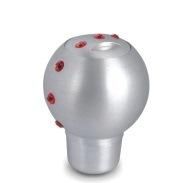 Aluminum+Red Pearls Car Shift Knob