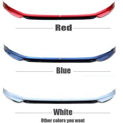 High Quality PP Body Kit Lip Carbon Auto Car Front Assembly Bumper Side Skirts Spoiler