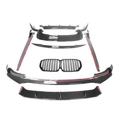 X5 G05 PP Body Kit for X5 Mbm Style Body Kit Facelift Kit Front Lip Rear Diffuser Rear Wing Rear Spoiler Side Skirts Grille