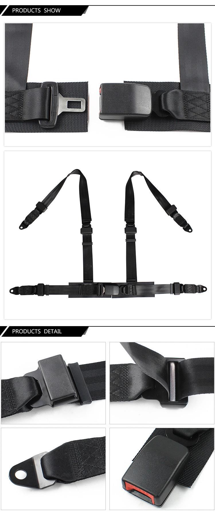 Fer006 4 Points Adjustable Racing Seat Belt Harness