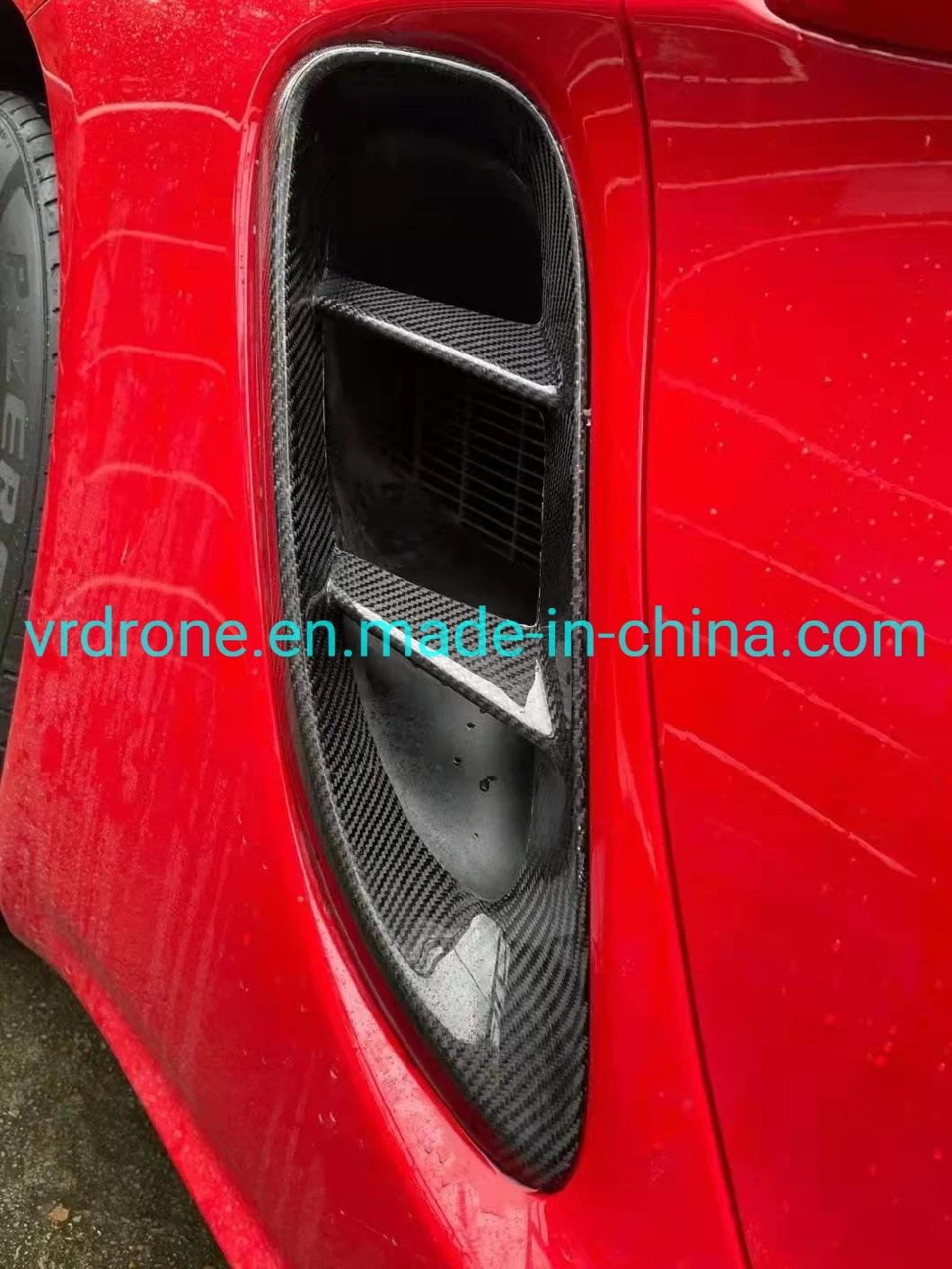 Porsch 718 Carbon Fiber Rear Lip Spoiler Car Part for CF Porsch 718 Carbon Fiber
