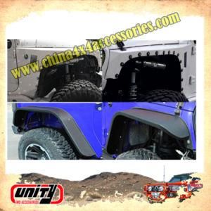 4X4 Accessories Offroad Steel Material Fender Flare for Wrangler Jk 2007-2014