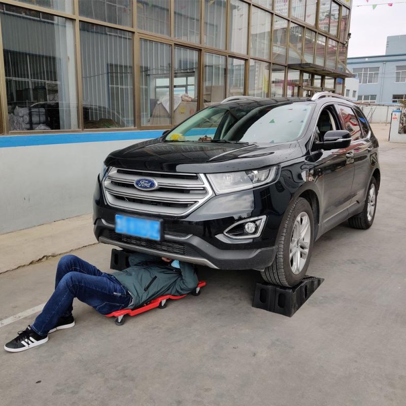 Hot Sales High Quality Garage Outdoor Portable Auto Plastic Car Ramps