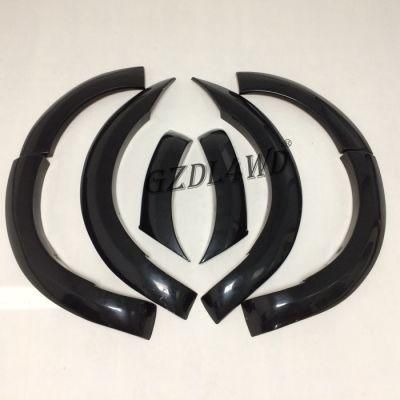 Smooth Black Original Fender Flares for Ford Everest 2015-2016