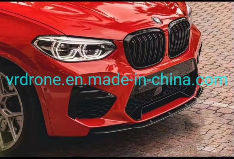 BMW New X3m X4m F97f98 Three-Stage Carbon Fiber Front Lip CF Car Part