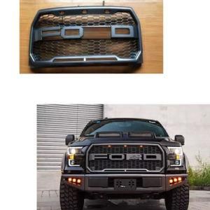 LED Light Bar Grille Car Front Grill for F150 2015-2017