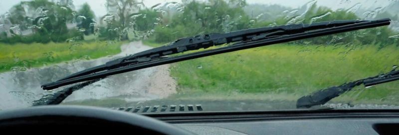 Universal Natural Rubber Car Front Windscreen Frameless Wiper Blade