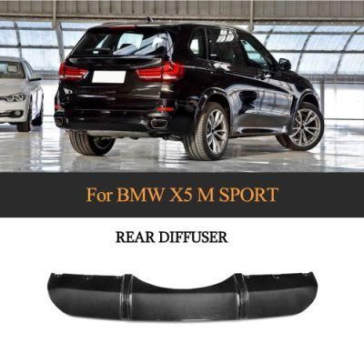 Carbon Fiber Rear Bumper Diffuser for BMW F15 X5 M Tech 2014-2015