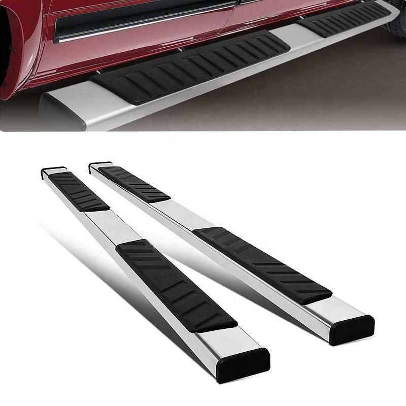 6 Inch Running Boards for 2009-2018 Dodge RAM 1500 Crew Cab Steel Side Step Nerf Bars
