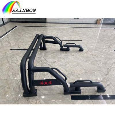 High Quality Car Body Parts Accessories Universal 4X4 Pickup Truck Stainless Steel Plastic Anti Sport Roll Bars Cage for Toyota Hilux Revo