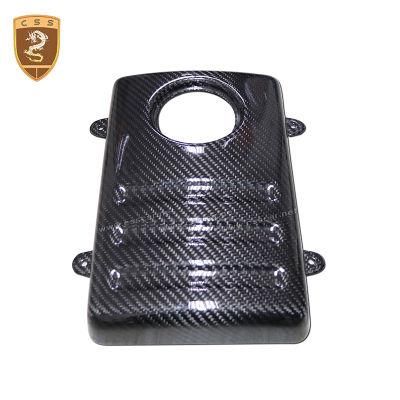 Newest Carbon Fiber Center Air Intake Engine Cover for Ferrari F430 Engine Lid Latch Cover