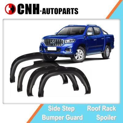 Auto Accessory Wheel Arch Over Fender Flares for Maxus T60 and Mg Extender Pick up Truck