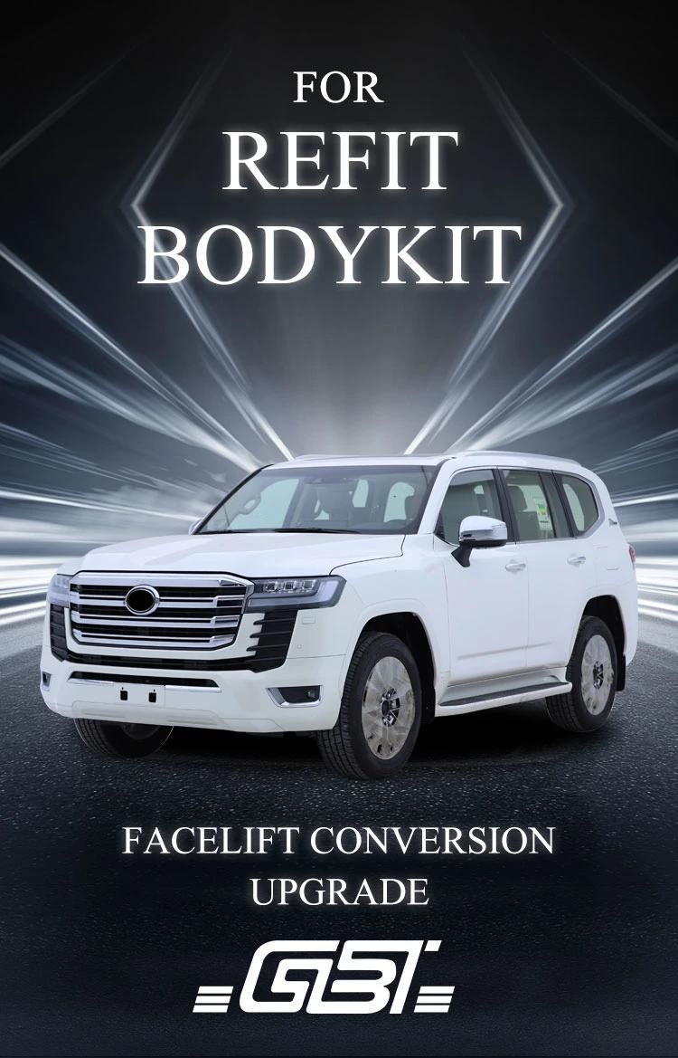 Gbt Exclusive Products Upgrade Body Kit Facelift Auto Parts for Toyota Land Cruiser 300 LC300 2022 Bumper Grilles Headlight
