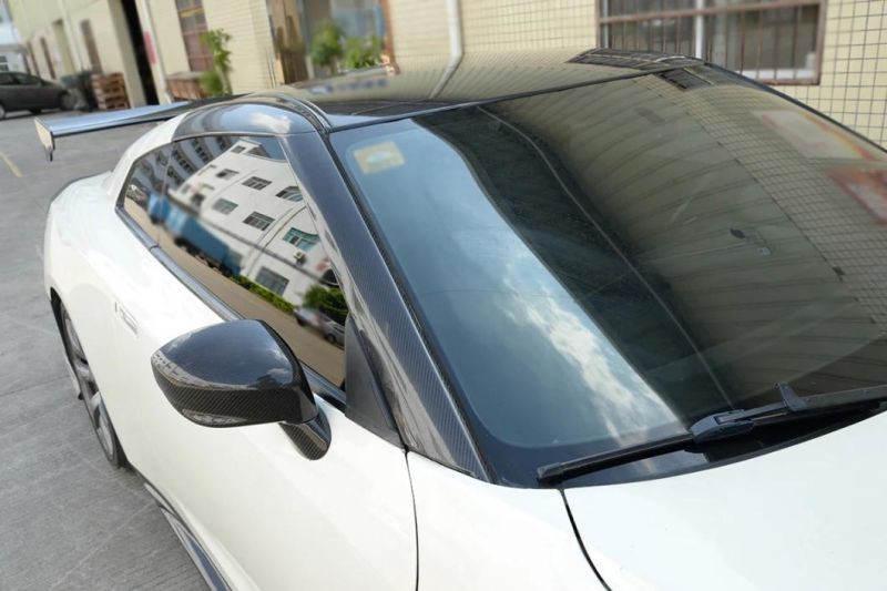 Replacement Carbon Rear View Mirror Cover for Nissa N Gtr R35