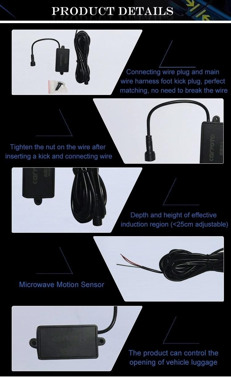 [Qisong] Universal Microware Sensor Induction Tailgate for Cars