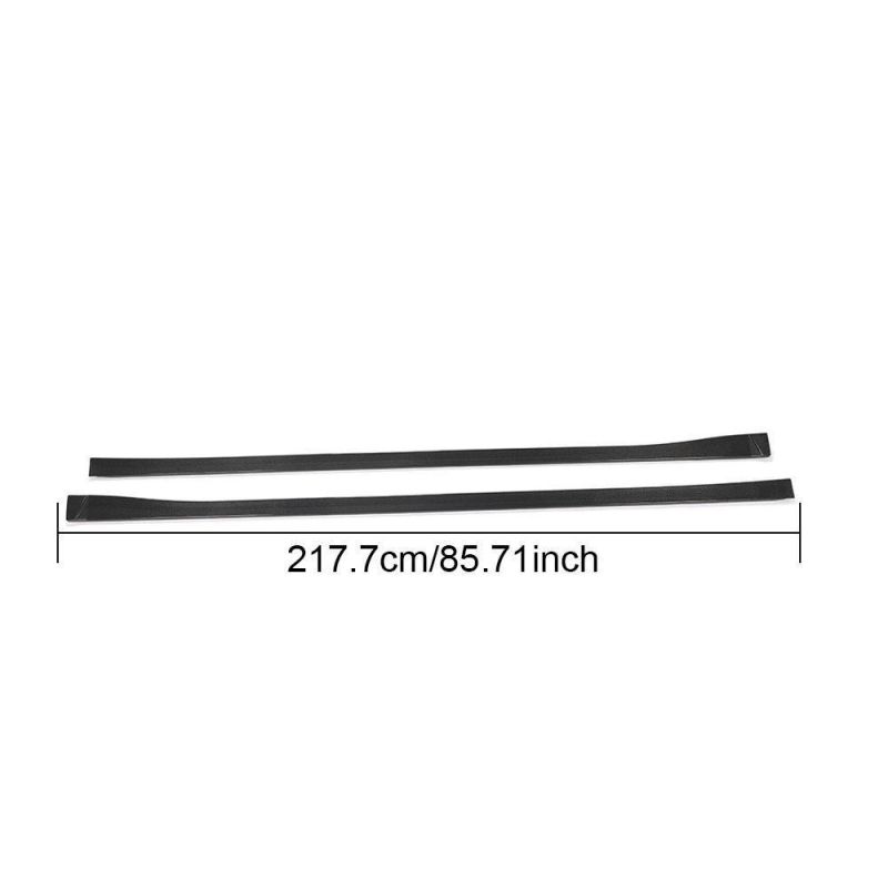 Carbon Fiber Side Skirts Extensions for Volkswagen T6 Multivan 2015-2020