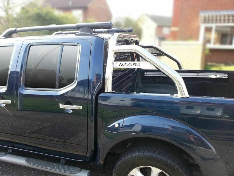 Roll Bar for Nissan Navara D40 2005 - 2016 Sport Polished Stainless Steel Bar