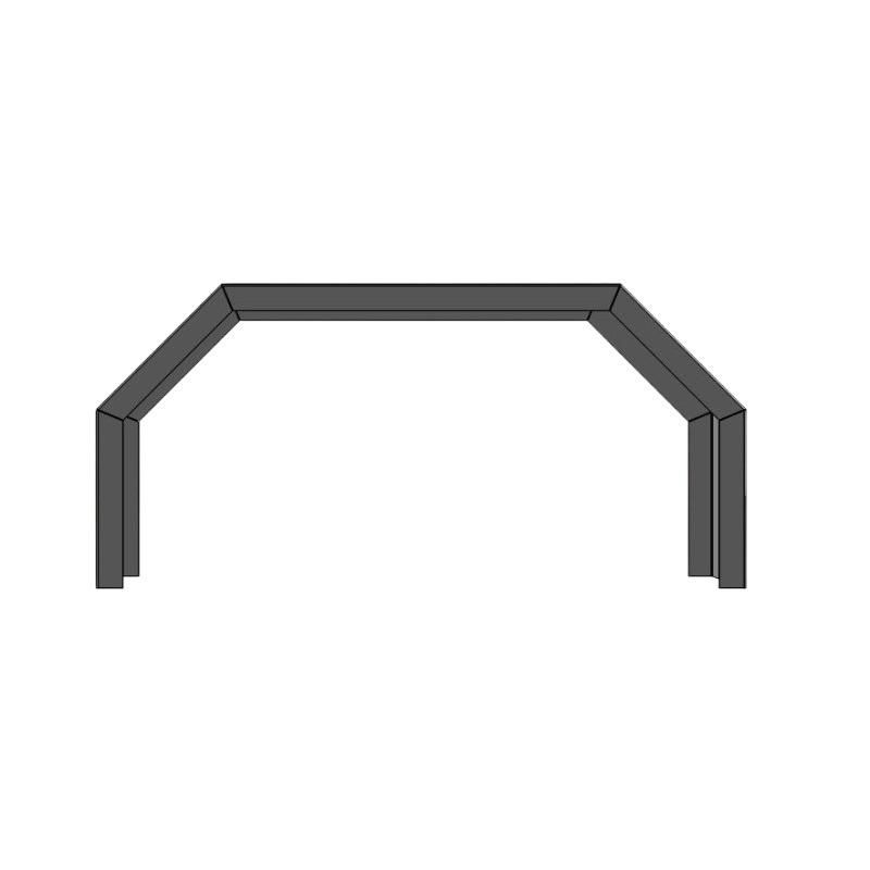 13-14" Cold Rolled Steel Trailer Wheel Mudguards Trailer Fenders