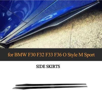 205cm Universal Carbon Fiber Side Skirts Extension for Audi BMW VW Mercedes Benz