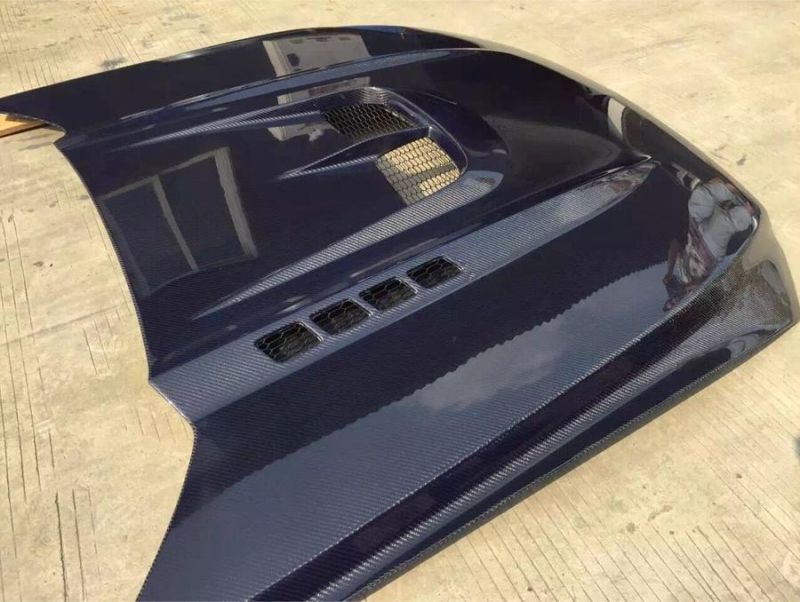 Carbon Fiber Bonnet Engine Hood for Ford Mustang 2015-2017