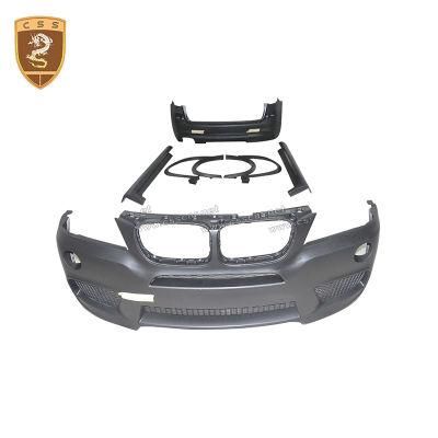 for BMW X3 E83 Upgrade to Fiberglass Material Mtech Style Body Kit