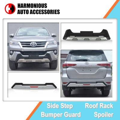 Auto Accessory Bumper Guard for Toyota Fortuner (SW4) 2016 2017 Front and Rear Over Bumper