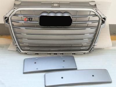Factory Sale Car Accessories Auto Body Kits Spare Parts Front Bumper with Grilles for Audi A1 S1 2016