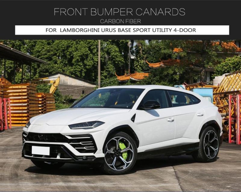 Carbon Fiber Front Bumper Vent Trims for Lamborghini Urus Sport Utility 4-Door 2018-2021